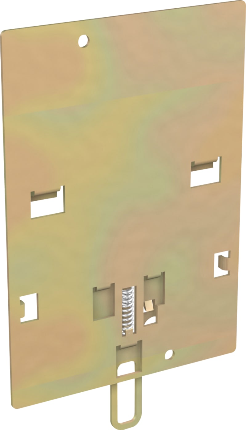 ABB Kit for DIN-rail mounting of switch according to DIN50022 for XT1 3 pole