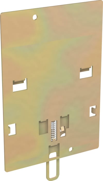 ABB Kit for DIN-rail mounting of switch according to DIN50022 for XT1 3 pole