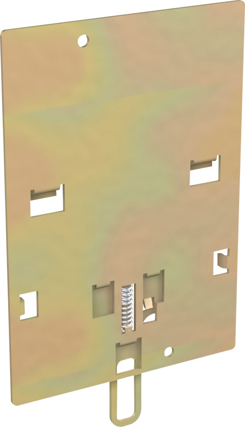 ABB Kit for DIN-rail mounting of switch according to DIN50022 for XT1 4 pole