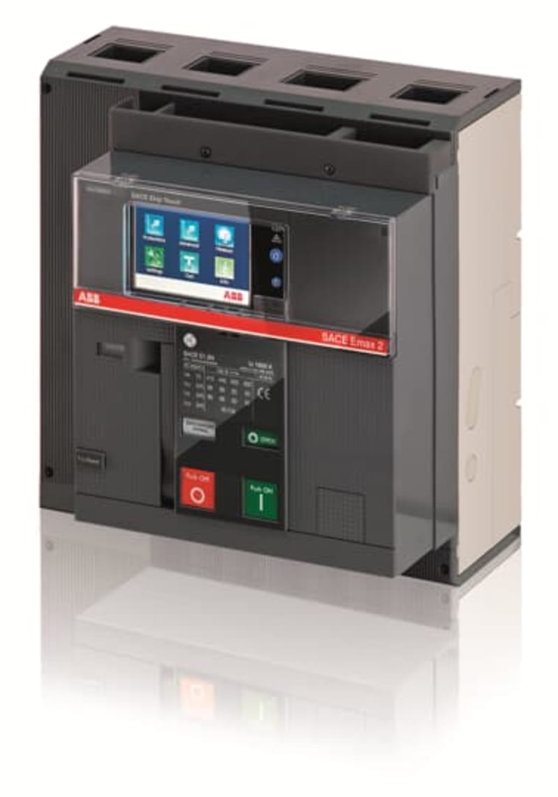 ABB SACE Emax 2 E1.2B 1600 Air Circuit Breaker — Ekip Touch LSI, In=1600 A, 4-Pole
