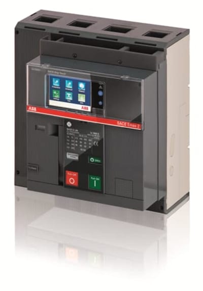 ABB SACE Emax 2 E1.2B 1600 Air Circuit Breaker — Ekip Touch LSI, In=1600 A, 4-Pole