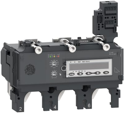 Schneider Electric Trip unit MicroLogic 5.3AZ, ComPacT NSX630, 3 poles, electronic basic protections, special applications, 630A rating C6335Z630