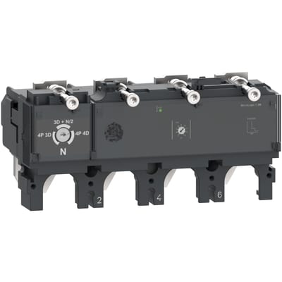 Schneider Electric Trip unit MicroLogic 2.3, ComPacT NSX630, 4 poles, electronic basic protections, 630A rating C6342D630