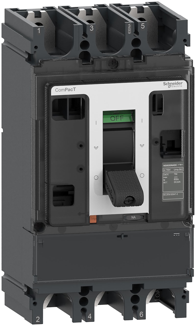 Schneider Electric switch disconnector ComPacT NSX400...630NA, DC, 400 A rating, 3 poles C403400DS