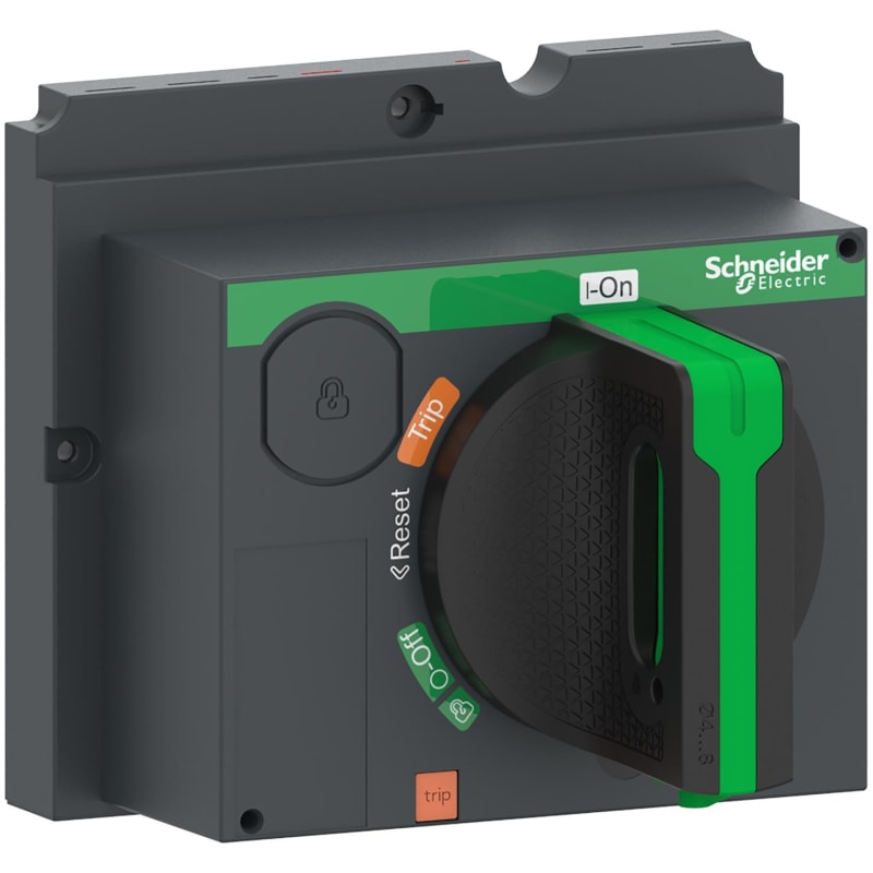 Schneider Electric direct rotary handle, ComPacT NSX 100/160/250, black handle, IP40 LV429337T