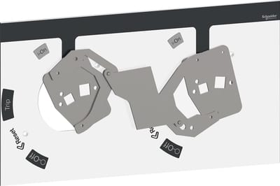 Mechanical interlock for rotary handle