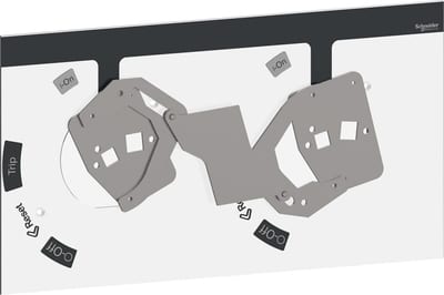Schneider Electric LV429369ET mechanical interlocking for extended rotary handle, ComPacT NSX 100/160/250