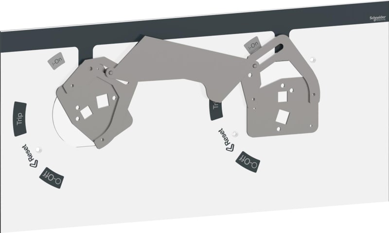 Schneider Electric Mechanical interlocking system, ComPacT NSX400/630, devices with direct rotary handles LV432621T