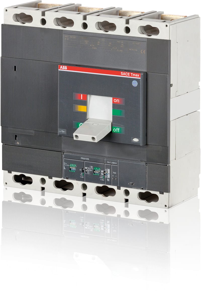 ABB SACE Tmax T6N 1000 Moulded-Case Circuit Breaker — LS/In, 4-Pole