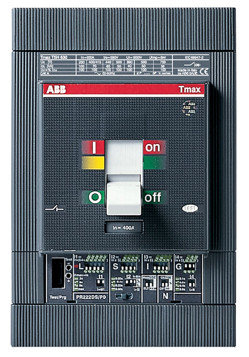 EFF.BR.3P T5N 400 -LS/In In=400 (T5N 400 PR221DS-LS/I In=400 3P F F)