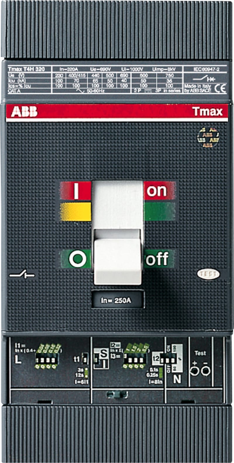 EFF.BR.4P T5N 400 -LS/In In=400 (T5N 400 PR221DS-LS/I In=400 4P)