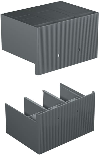 ABB HTC T4 3P Terminal Covers HIGH 2PCS HIGH Terminal-Covers Three-POLE 2PCS T4