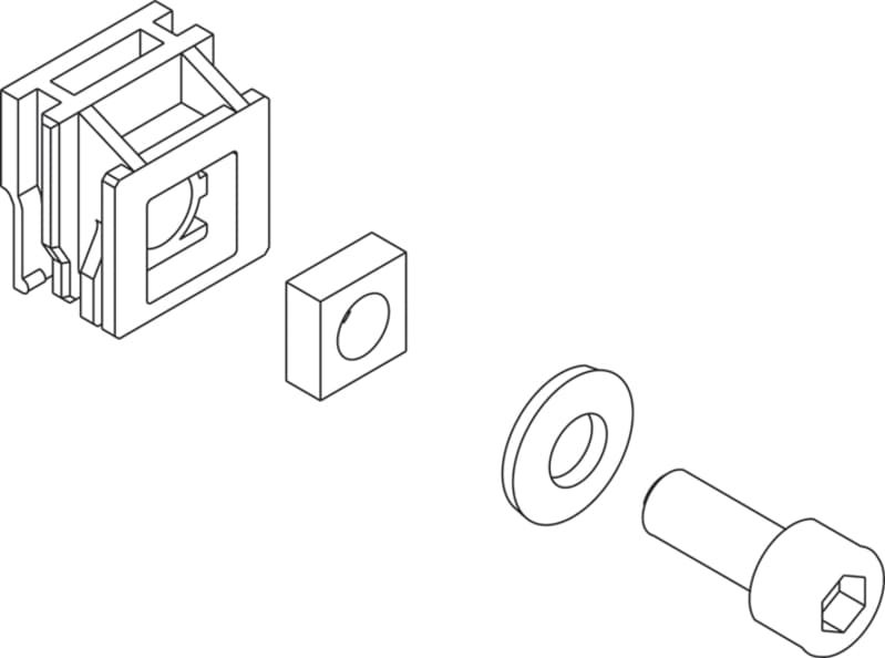 Front CONNECTION F T4 3 pcs (1SDA054976R0001)