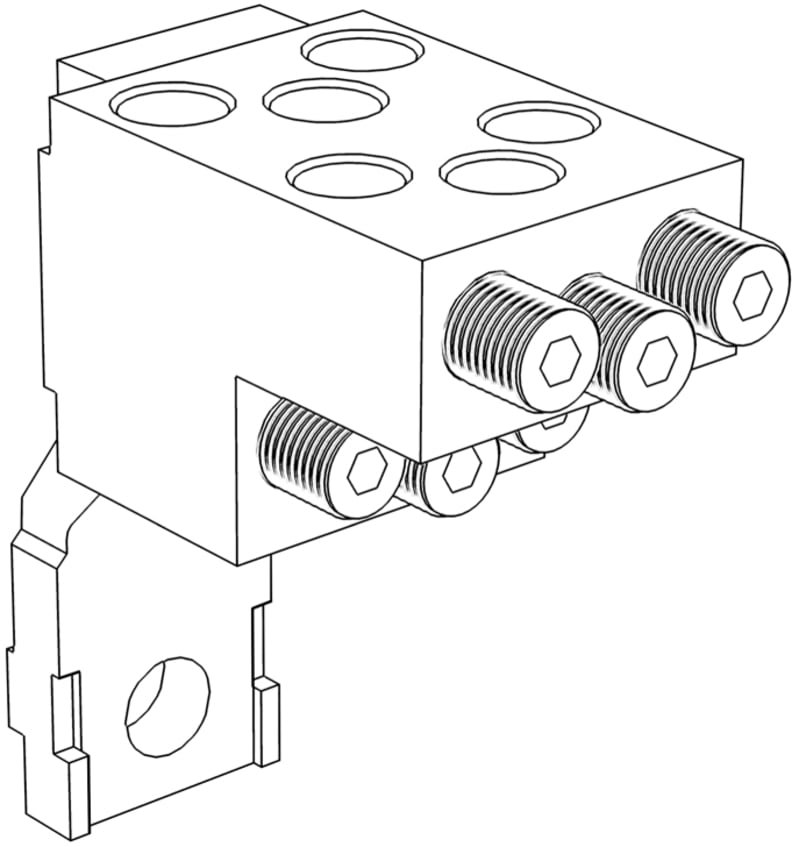 MULTIKL. MC CUAL 6X35MM2 T4 3P (KIT MC CuAl 6X35MM2 T4 3PCS)
