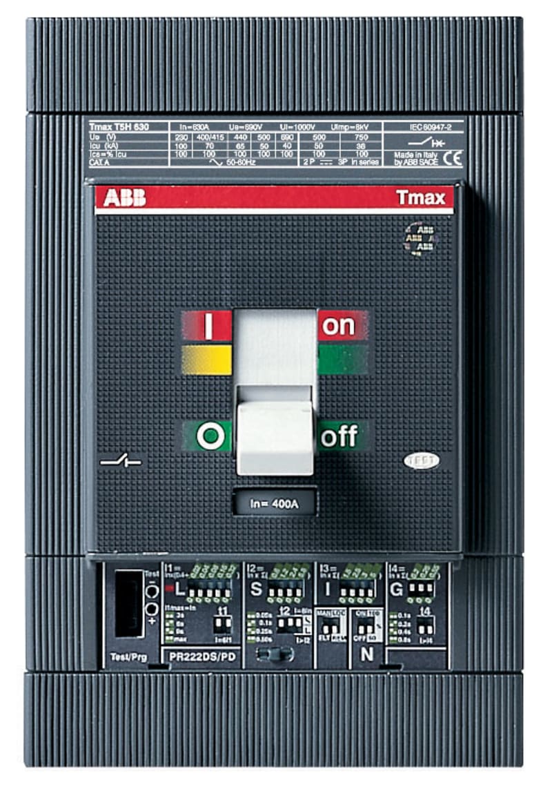 EFF.BR.3P T5N 400-Lsi In=400 (T5N 400 PR222DS/P-LSI In=400 3P F F)
