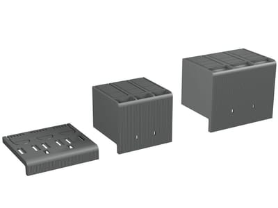 HTC XT2, 4P, terminal covers, high, 2 pcs