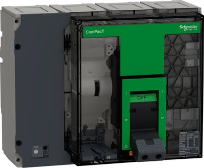 Schneider Electric Circuit breaker frame, ComPacT NS630BH, 70KA at 415VAC, 630A, 4P, fixed, manually operated, without control unit C063H4FM