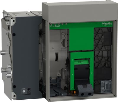 Schneider Electric Circuit breaker frame, ComPacT NS630BH, 70KA at 415VAC, 630A, 4P, drawout, manually operated, without control unit C063H4WM