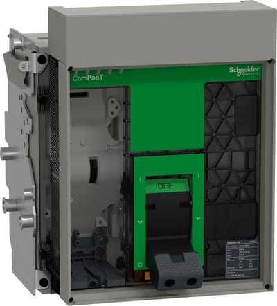 Schneider Electric Switch disconnector basic frame, ComPacT NS630B type NA, 3P, withdrawable, manually operated, 630A C063S3WM