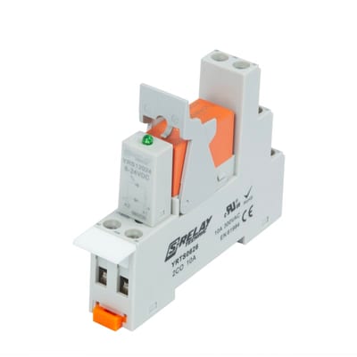 COMPONENT. Relay with Plinth 24VDC 8A