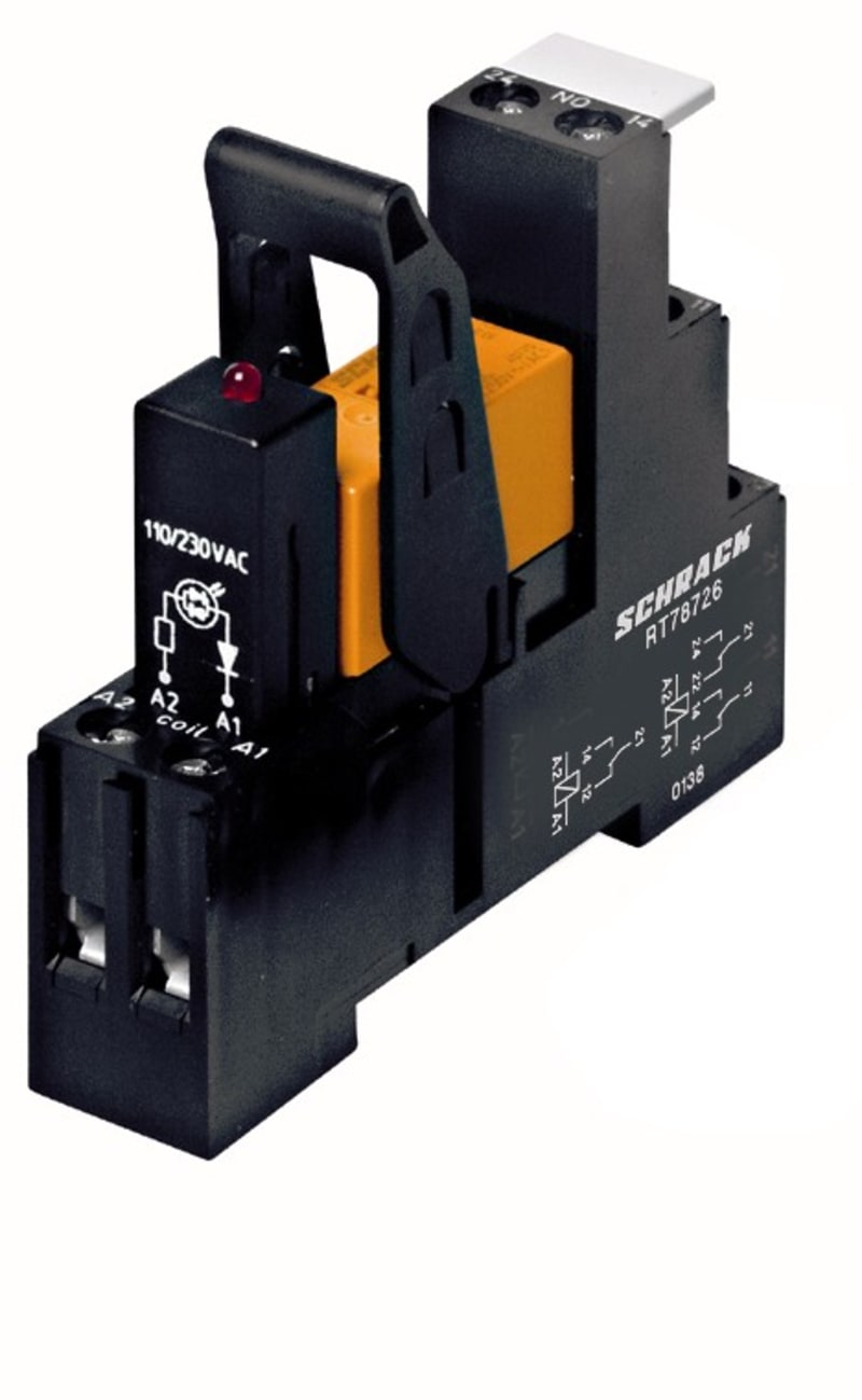 auxiliary relay 1C/o 16A 12V dc (333708)