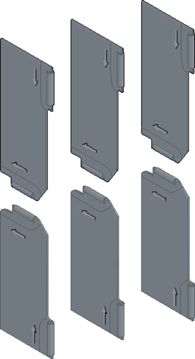 Faseskiller NS1600B-3200 3 pcs