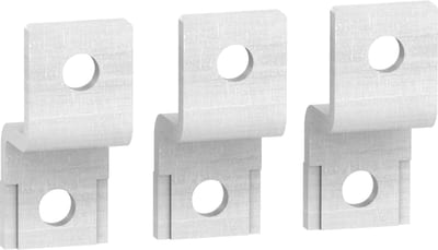 Schneider Electric double L terminal extensions, ComPact NSX 100/160/250, set of 3 parts LV429221