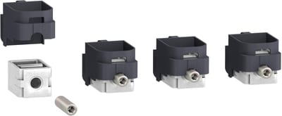 Schneider Electric LV429243 — Steel Bare Cable Connector, ComPacT NSX / EasyPact CVS, 1 cable 1.5–95 mm², 160 A (set of 4)