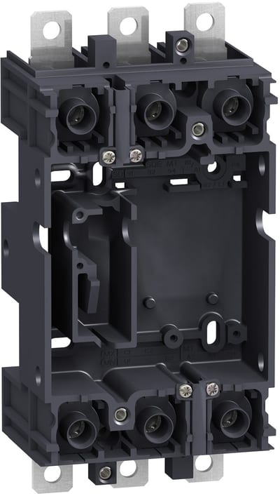 Schneider Electric plug in base, ComPact NSX 100/160/250, front/rear connected, 3 poles LV429266