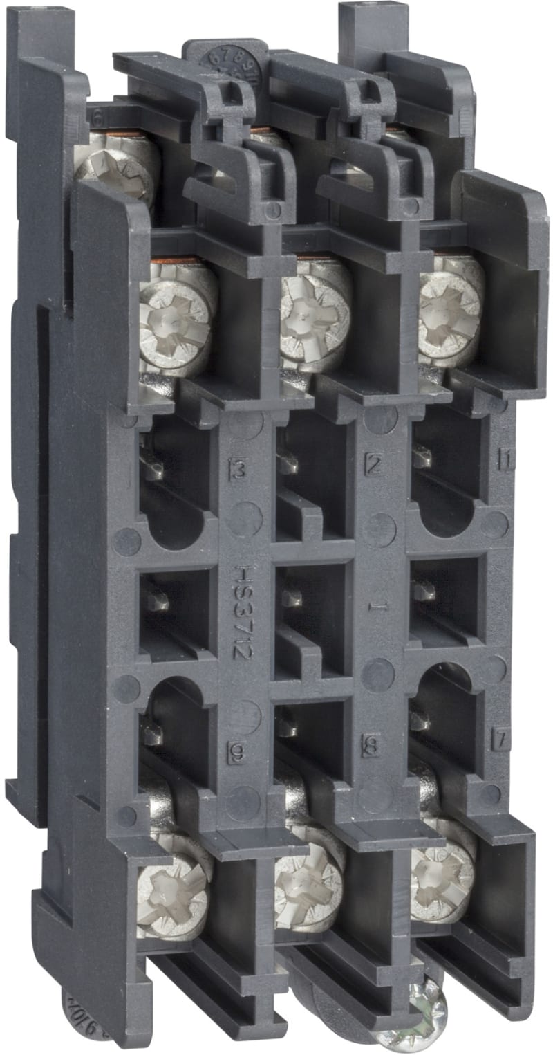 Schneider Electric LV429273 automatic auxiliary connector, fixed part, ComPact NSX 100 to NSX630, for plug-in base, 1 to 9 wires