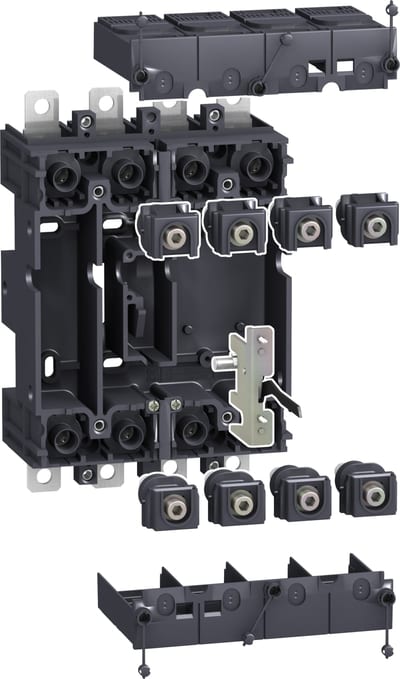 Schneider Electric plug-in kit, ComPact NSX100/160/250, 4 poles LV429290