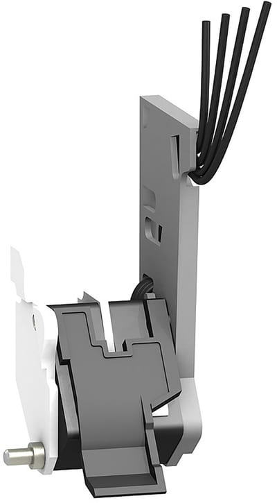 Schneider Electric standard early make contact, ComPact NSX100 to NSX630, rotary handle position CAF, 2 changeover contact types LV429346
