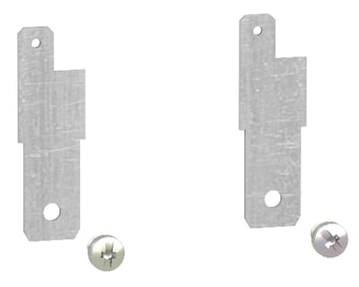 Schneider Electric LV429348 — Voltage Tap for Aluminium Connectors, 6.35 mm, 1 or 2 cables (set of 10)