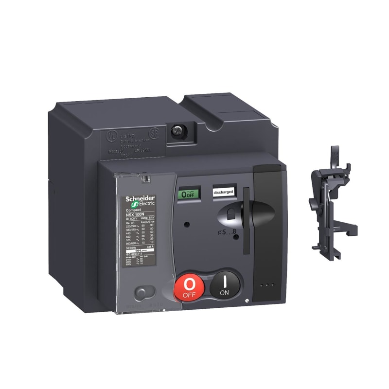 Schneider Electric Standard motor mechanism module MT100/160, ComPacT NSX100/160, 110/130VAC 50/60Hz LV429433