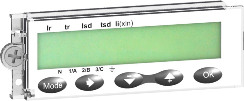 LCD Display M.LOGIC 5 100/630A (LV429483)