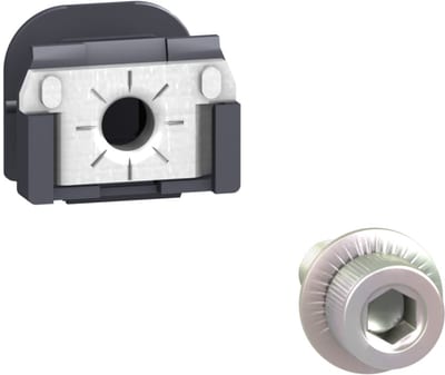 Schneider Electric snap-in nuts, ComPact NSX160/250, M8, set of 12 parts LV430554