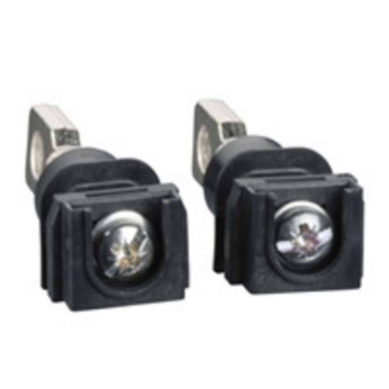Schneider Electric LV432475 short rear connections, ComPact NSX, EasyPact CVS, 630 A, set of 2 parts