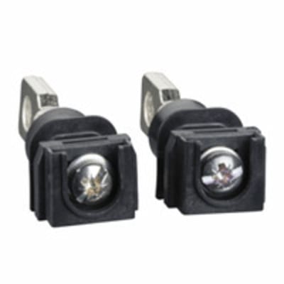 Schneider Electric LV432475 short rear connections, ComPact NSX, EasyPact CVS, 630 A, set of 2 parts
