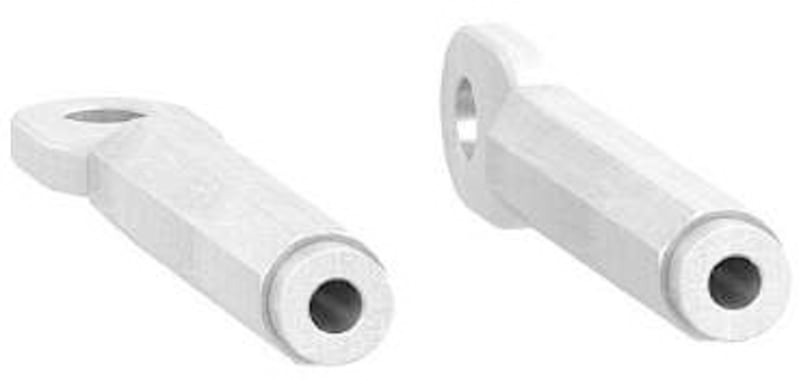 Schneider Electric long rear connections, ComPact NSX, EasyPact CVS, 630 A, set of 2 parts LV432476