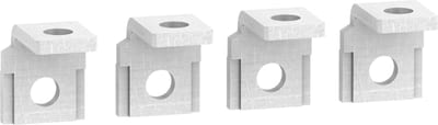 Schneider Electric Terminal extensions, ComPacT NSX 400/630, right angle, set of 4 parts LV432485