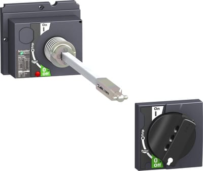 Schneider Electric LV432534 — Escutcheon for toggle, with protection collar, drawout NSX400/630, IP40