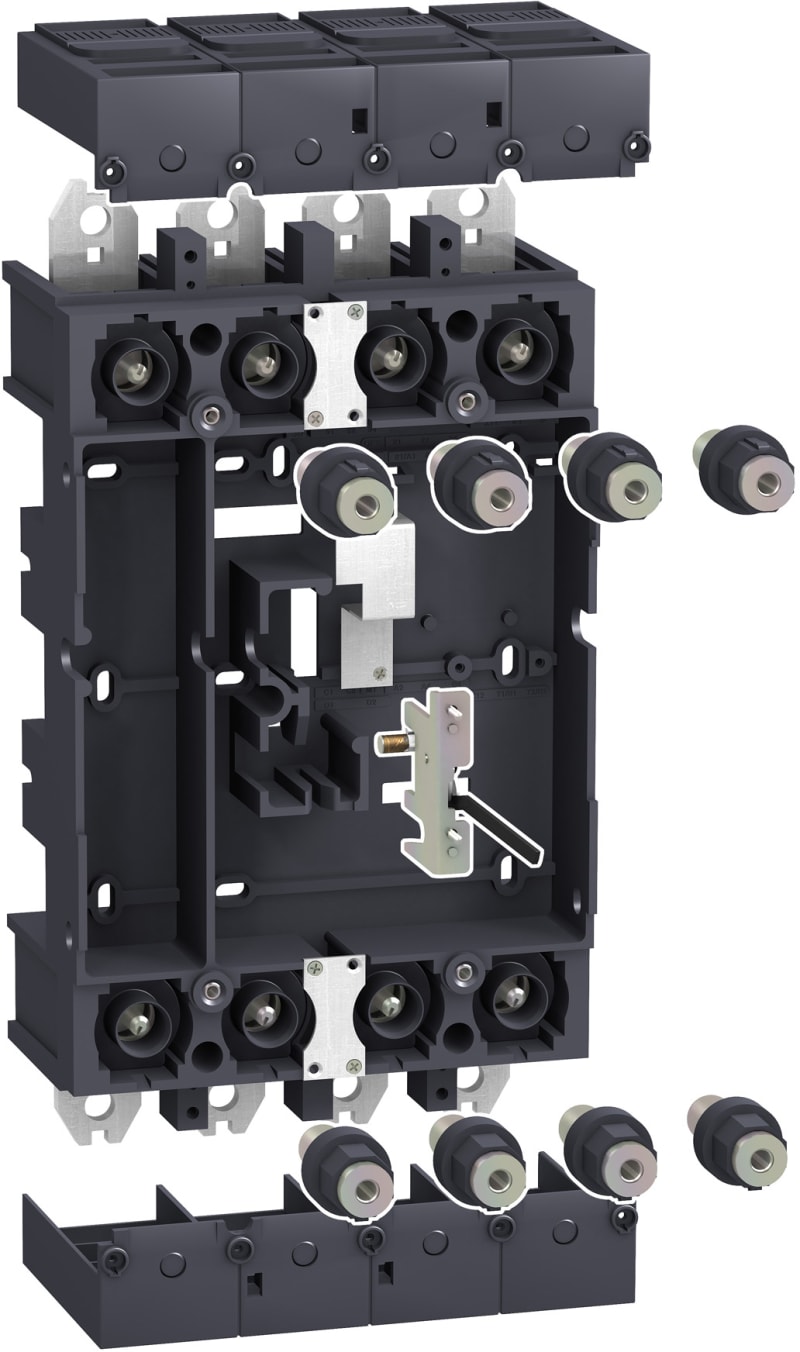 Schneider Electric plug-in kit, ComPact NSX 400/630, 4 poles LV432539
