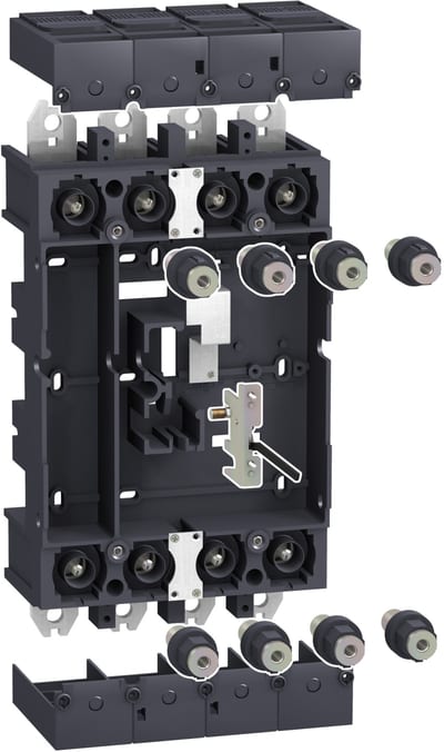 Schneider Electric plug-in kit, ComPact NSX 400/630, 4 poles LV432539