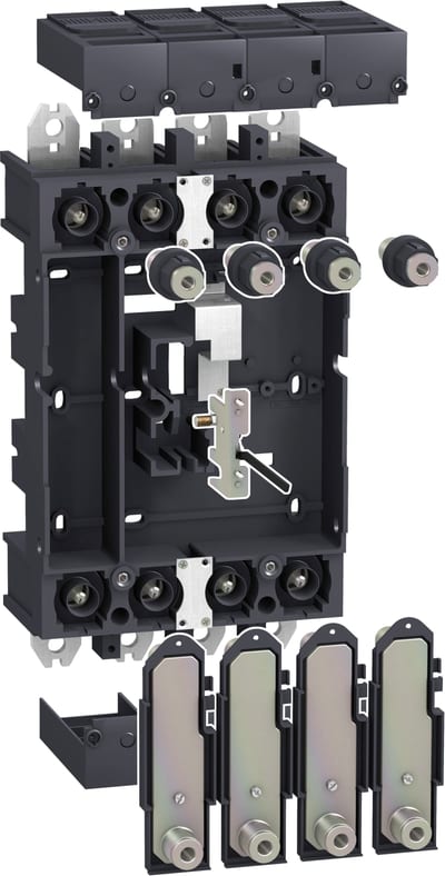 Schneider Electric plug-in kit, ComPact NSX 400/630 with Vigi add-on module, 4 poles LV432541