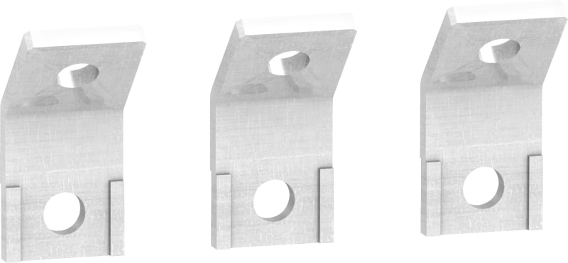 Schneider Electric connection accessories, Compact NSX 400/630, 45° terminal extensions, set of 3 parts LV432586