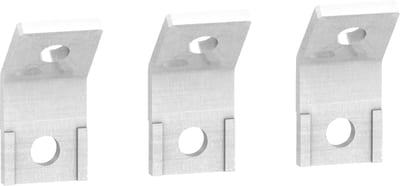 Schneider Electric connection accessories, Compact NSX 400/630, 45° terminal extensions, set of 3 parts LV432586