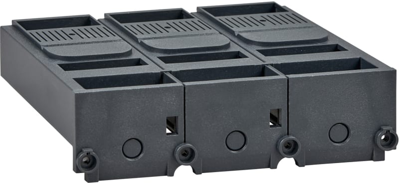 Schneider Electric LV432591 — Short terminal shield, NSX400/630, pitch 45 mm, IP40, 3 poles