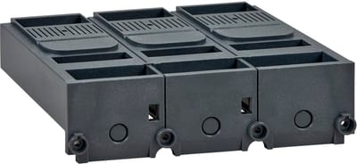 Schneider Electric LV432591 — Short terminal shield, NSX400/630, pitch 45 mm, IP40, 3 poles