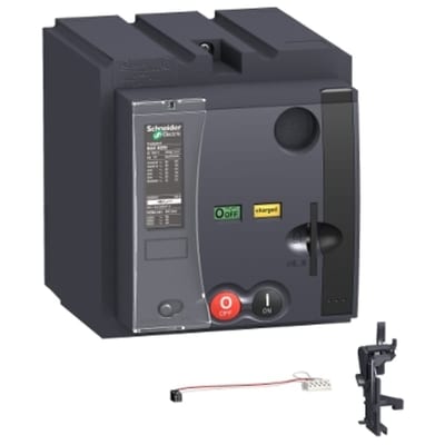 Schneider Electric communicating motor mechanism module MTc 400/630, ComPact NSX400/630, 220/240 VAC 50/60 Hz LV432652