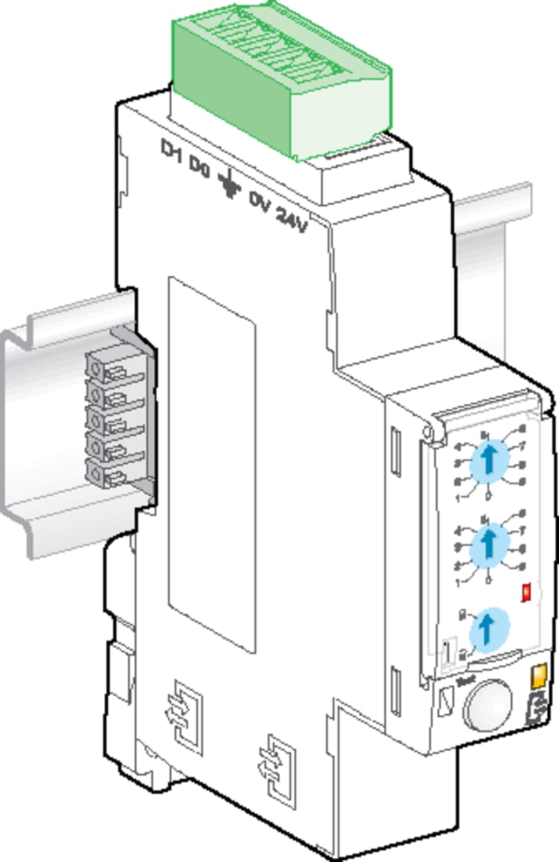 Schneider Electric LV434212 ComPacT ZSI Module Between NS/NW and NSX Breakers